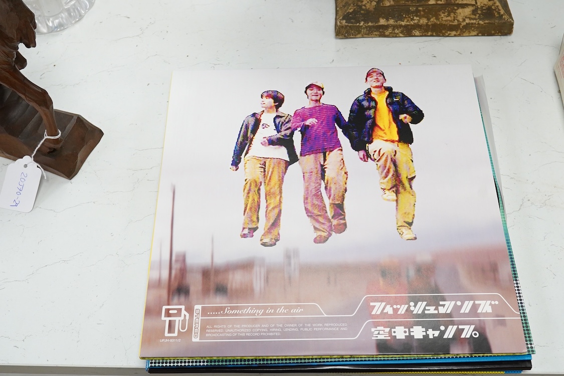 Fishmans Rock Festival LP record album boxed set, 1997, Japan, comprising of eight records in their original outer box, outer box af